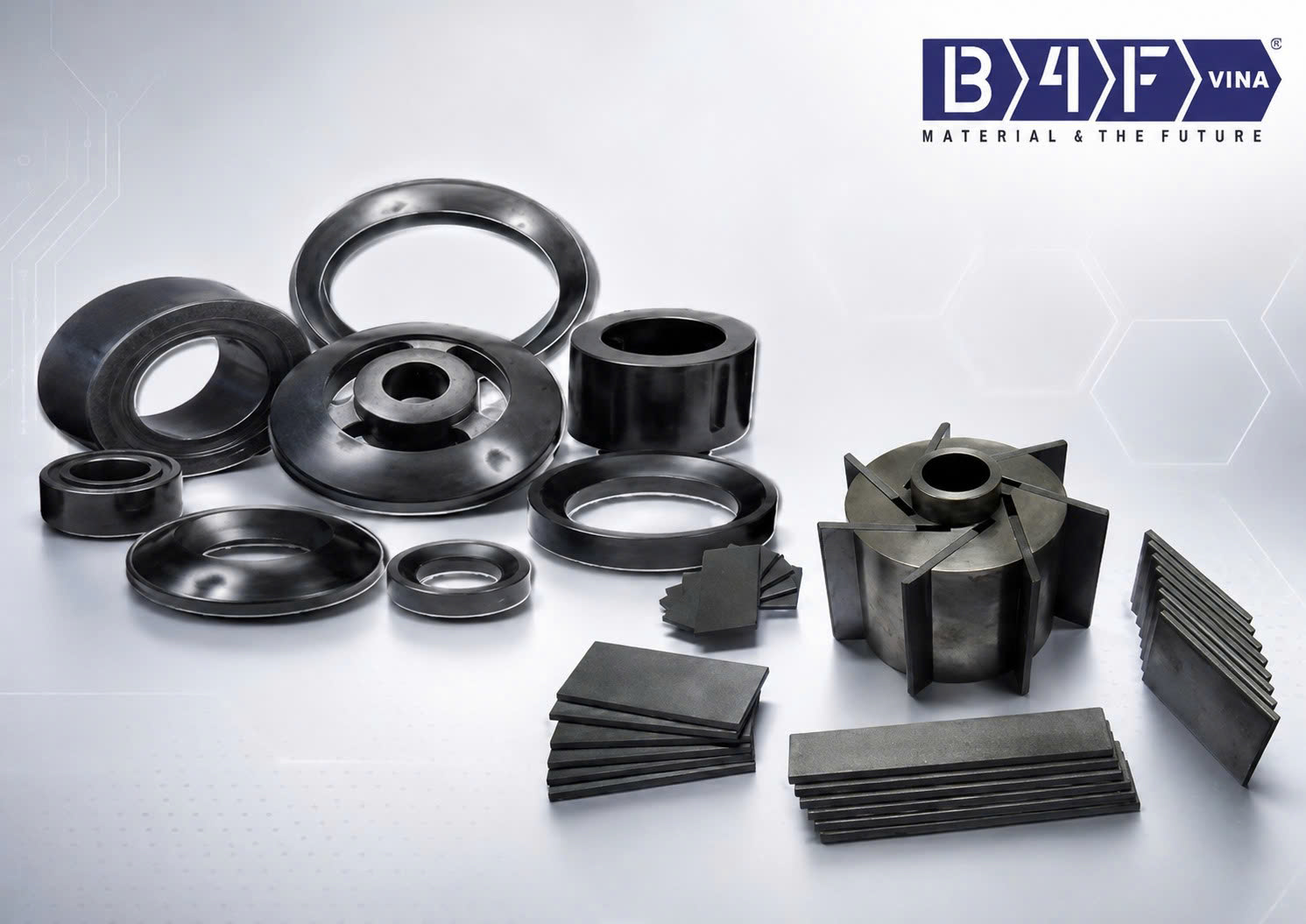 CARBON SEALS, VANE, BEARING